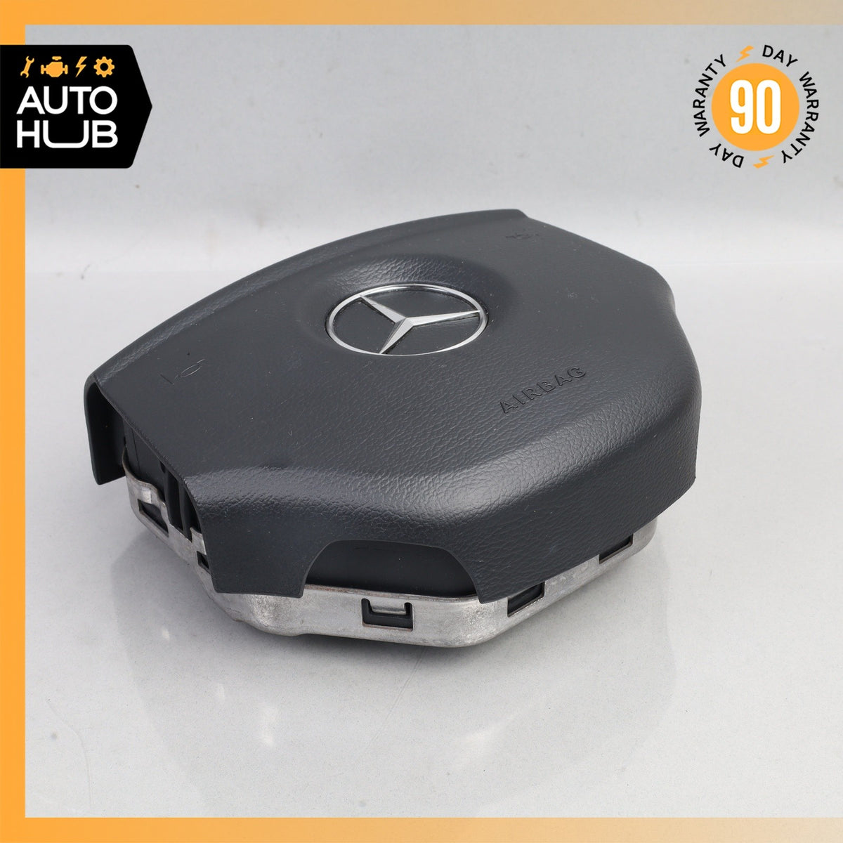 06-08 Mercedes X164 GL450 ML550 Driver Steering Wheel Airbag Air Bag Black OEM - photo 6
