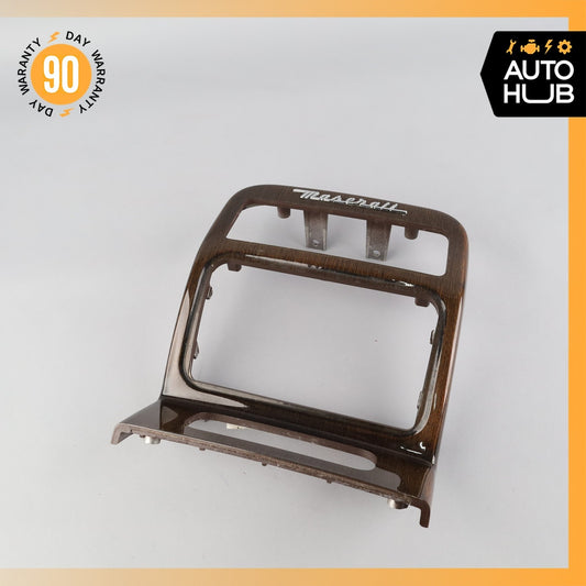Maserati Quattroporte M139 Center Console Rear AC Control Trim Wood OEM - photo 1