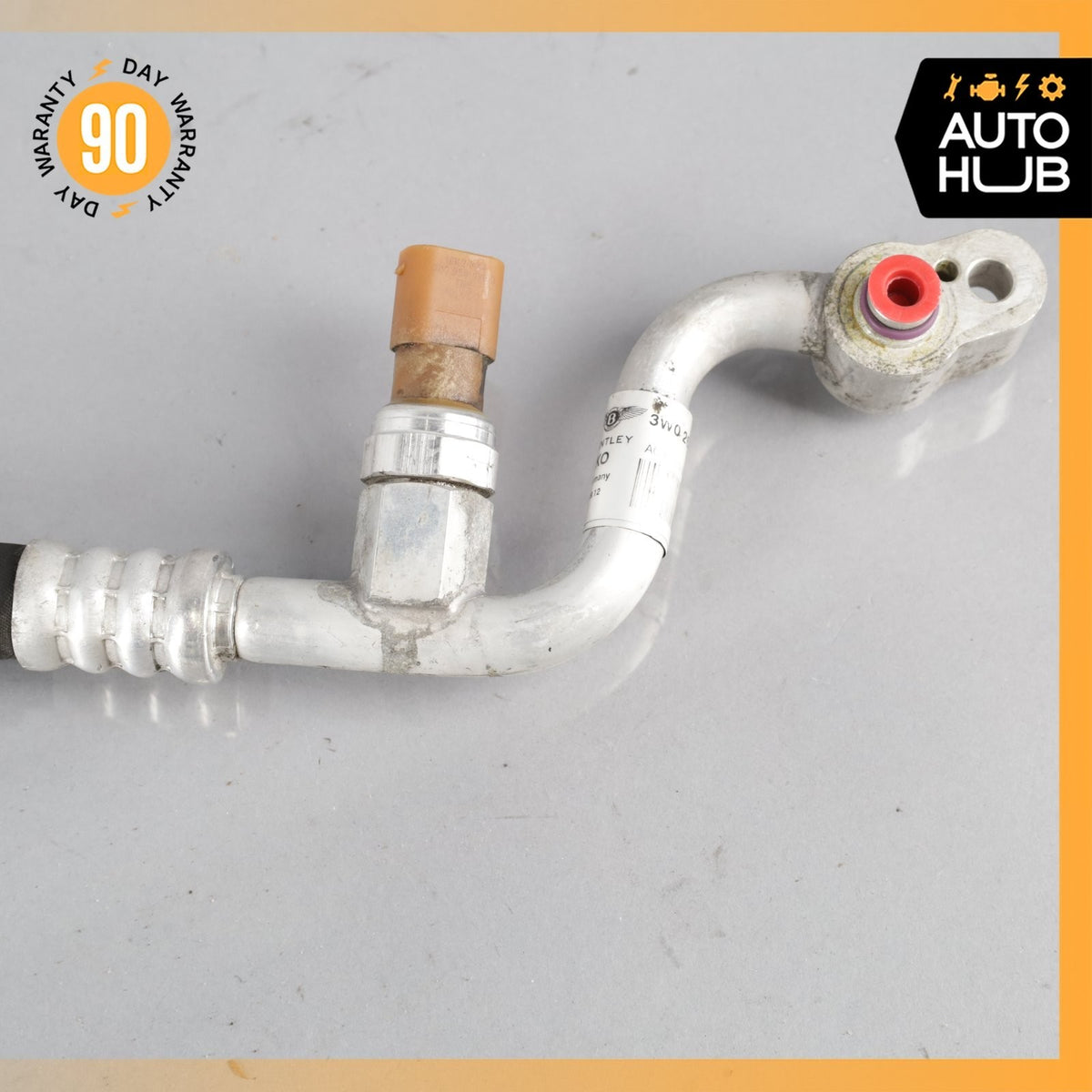 12-14 Bentley Continental GT GTC A/C AC Air Conditioning Coolant Line OEM 30k - photo 9