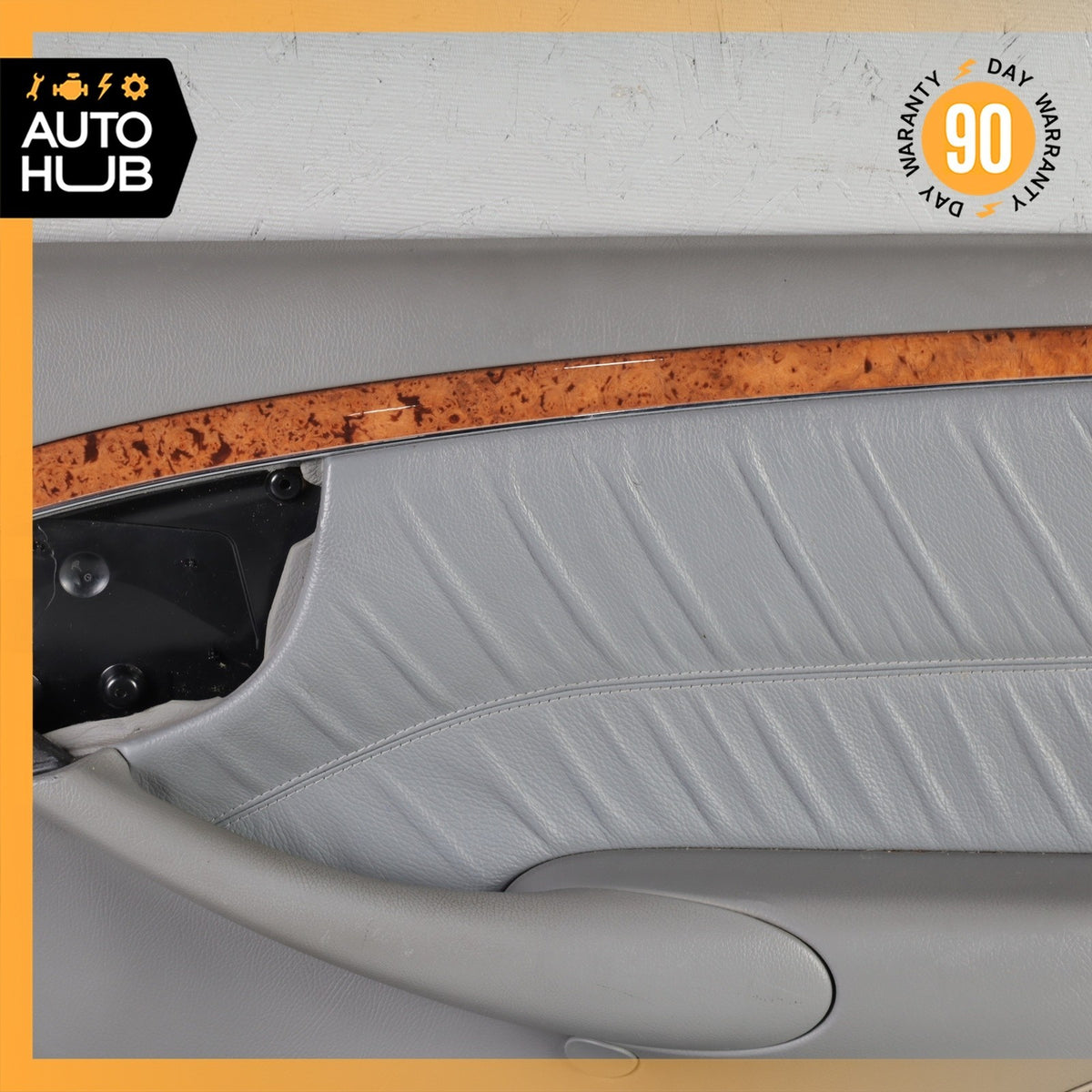 06-09 Mercedes W209 CLK350 CLK550 Door Panel Front Right Side Nappa OEM 77k - photo 3