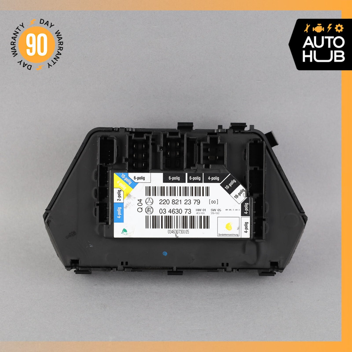 00-06 Mercedes W220 S600 S500 Rear Left Seat Control Switch 2208212379 OEM - photo 5