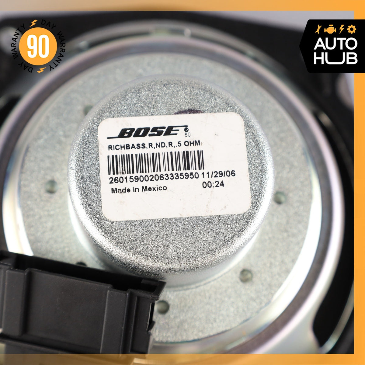 Maserati Quattroporte Front Bose Subwoofer Sub Woofer Speaker w/ Amplifier OEM - photo 12