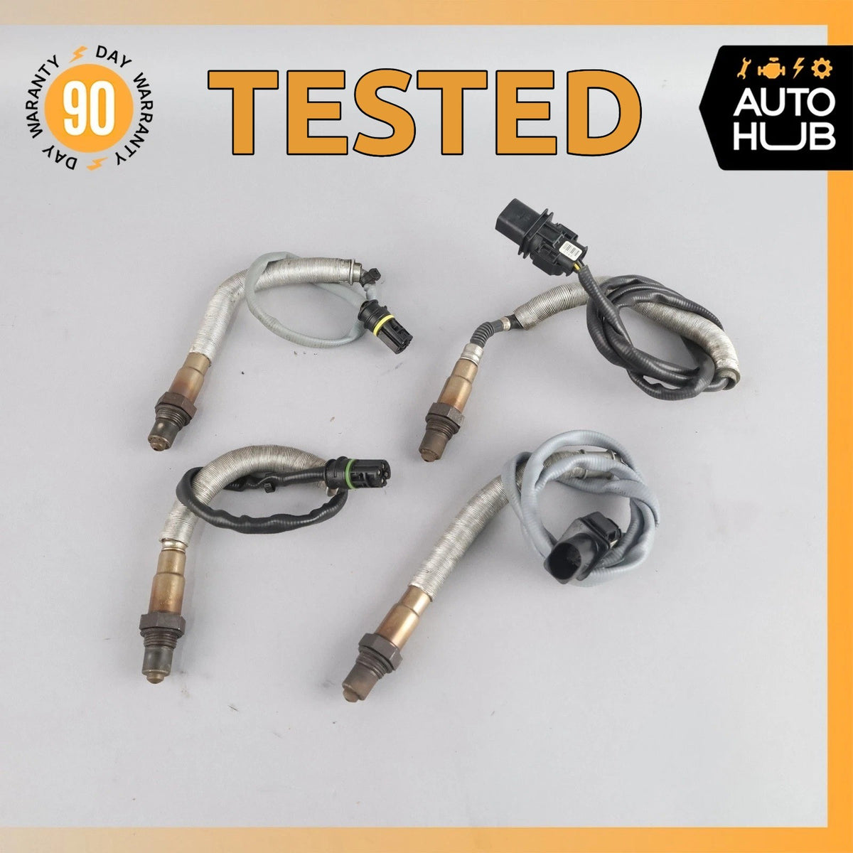 BMW E60 535i Engine Oxygen O2 Lambda Sensor Set OEM - photo 1