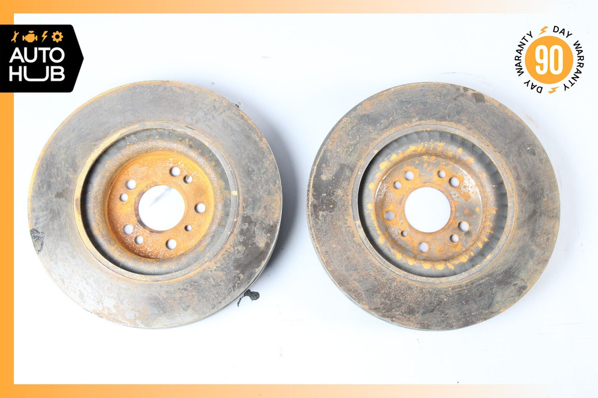 06-13 Mercedes X164 GL550 R350 Front Brake Rotors Disc Left and Right Set OEM - photo 6