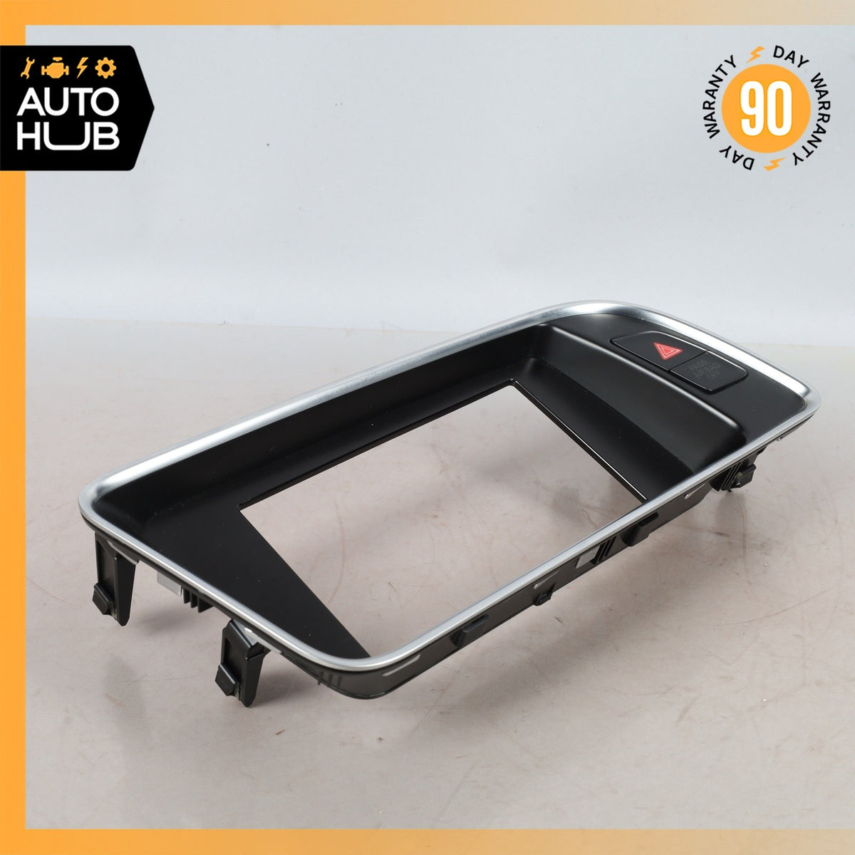 09-12 Audi 8R Q5 Dashboard Display Screen Trim Bezel Cover OEM - photo 4