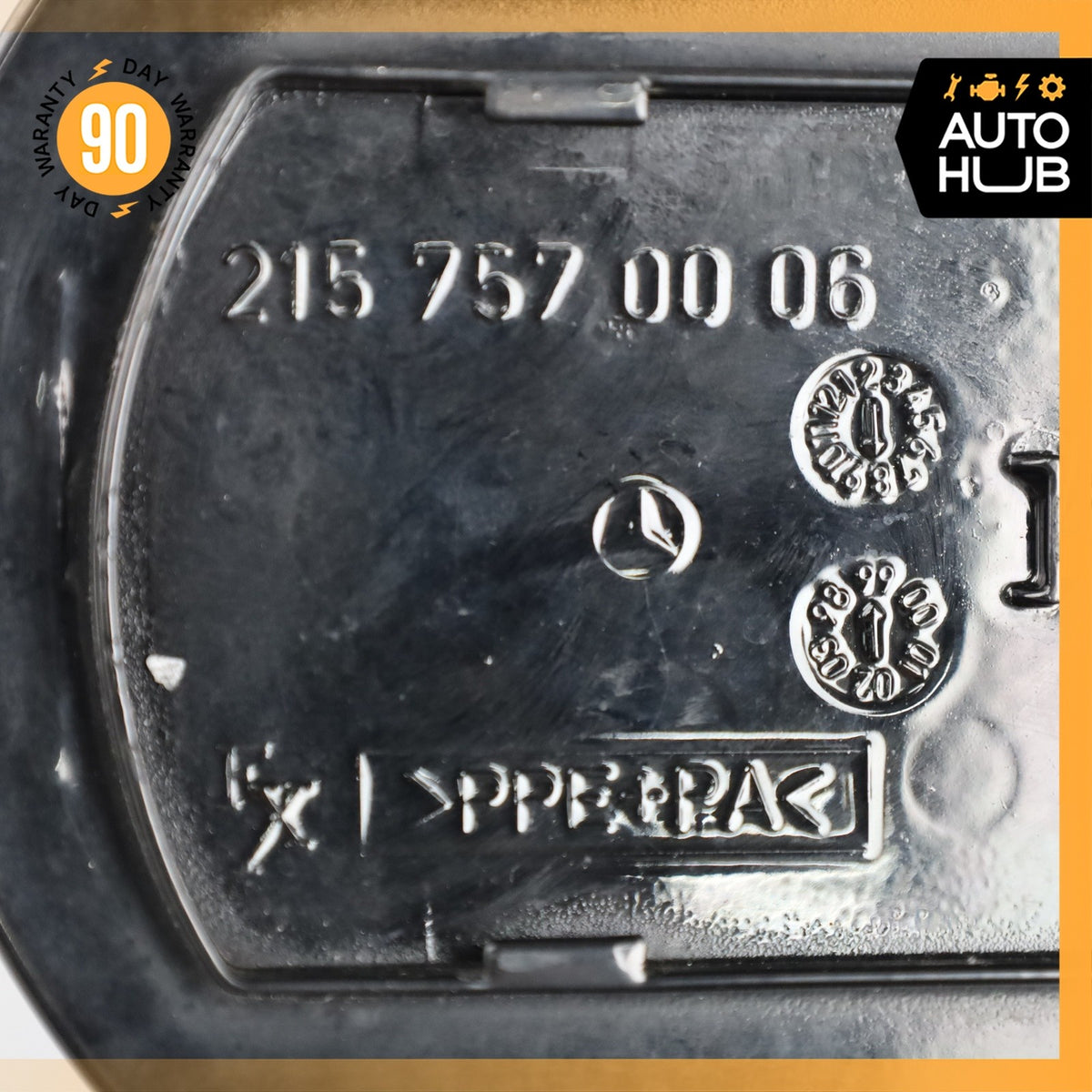 00-06 Mercedes W215 CL500 CL600 Fuel Gas Tank Lid Door Cover 2157570006 OEM - photo 9