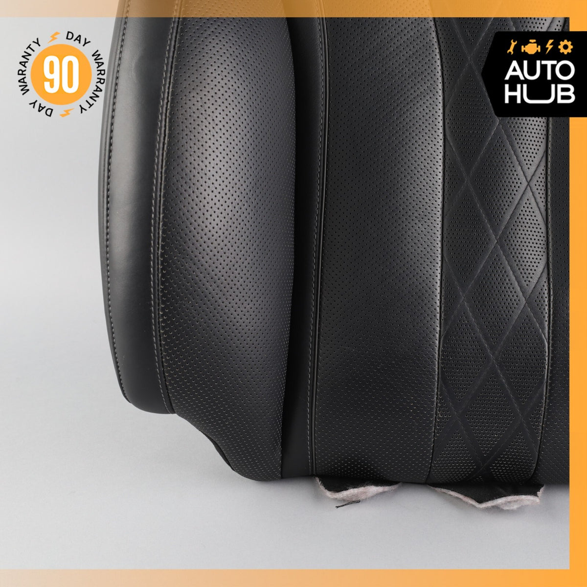 15-17 Mercedes W222 S600 Front Right Passenger Side Seat Upper Back Cushion OEM - photo 6