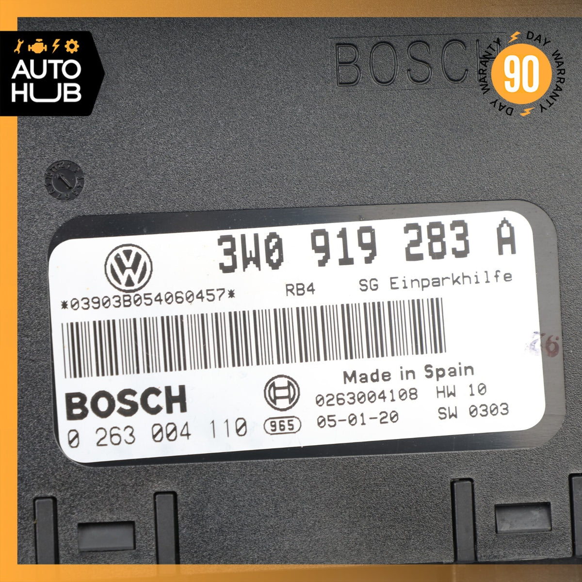 03-07 Bentley Continental GT Park Parking Assist Control Module OEM 31k - photo 8
