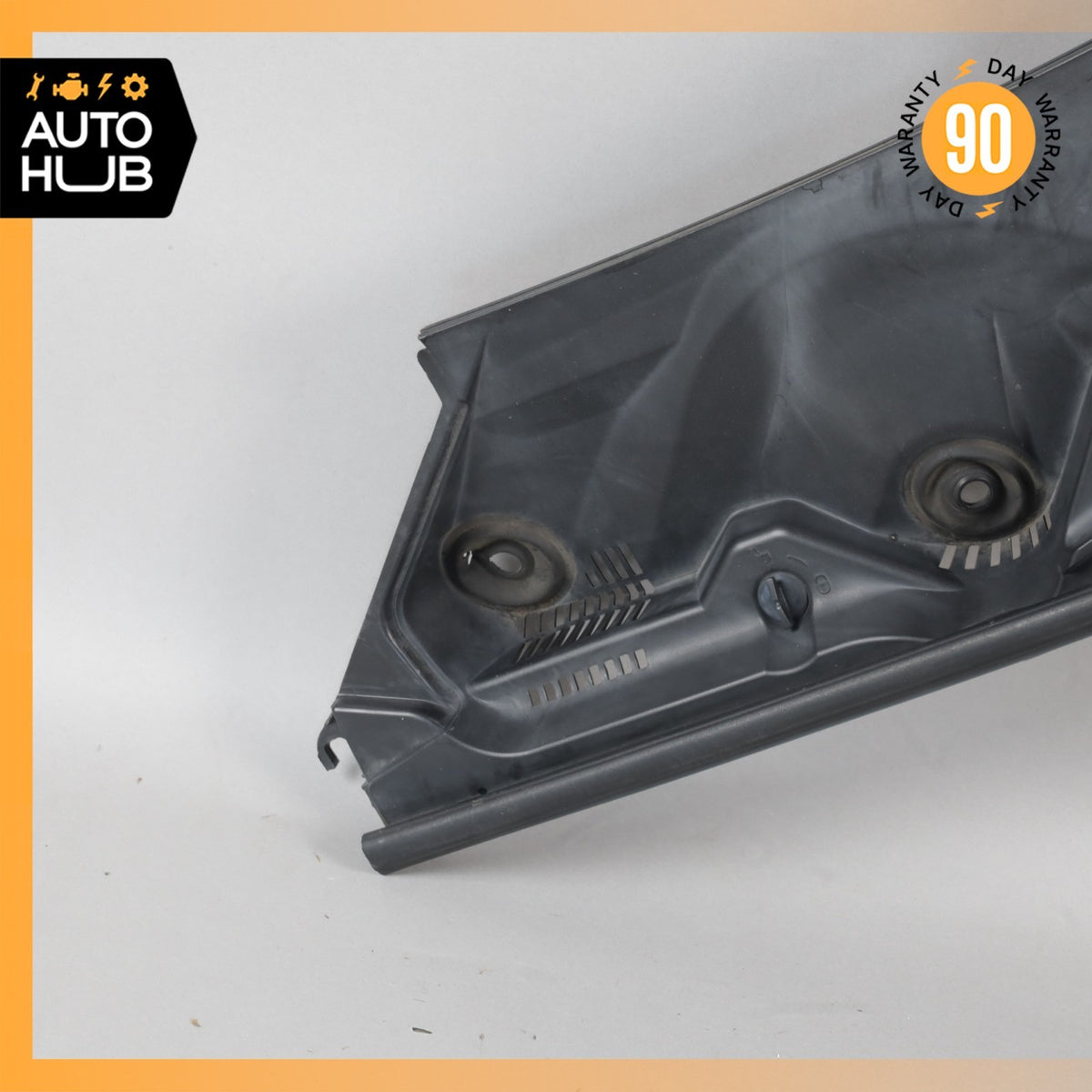 16-20 Mercedes W205 C350e C43 Left Water Baffle Cowl Engine Cover Panel OEM - photo 7