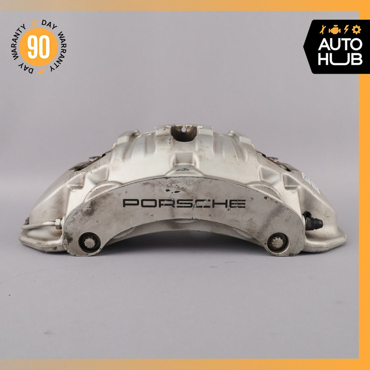 10-23 Porsche Panamera Cayenne Macan Front Brake Calipers Set 7PP615123 OEM - photo 3