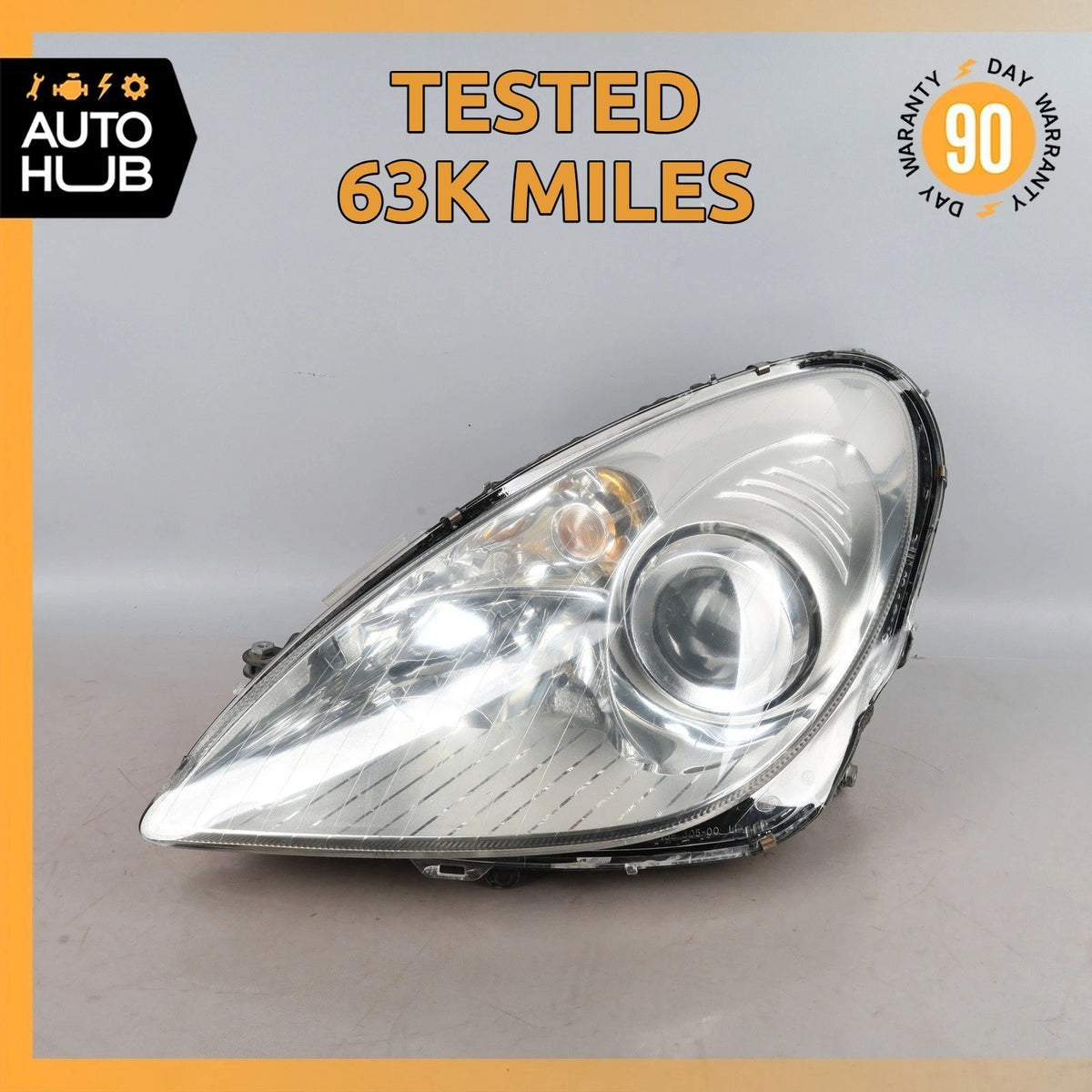 05-11 Mercedes R171 SLK280 SLK350 Headlight Lamp Halogen Left Side OEM 63k - photo 1