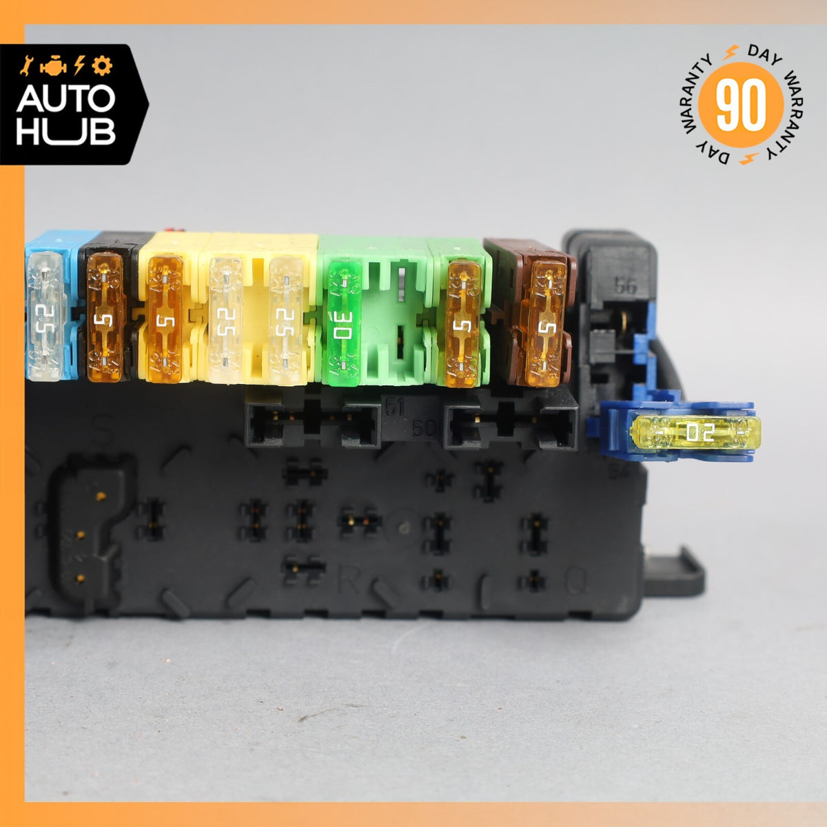 03-12 Mercedes R230 SL500 SL55 AMG SL550 Rear SAM Fuse Box Relay Module OEM 41k - photo 7