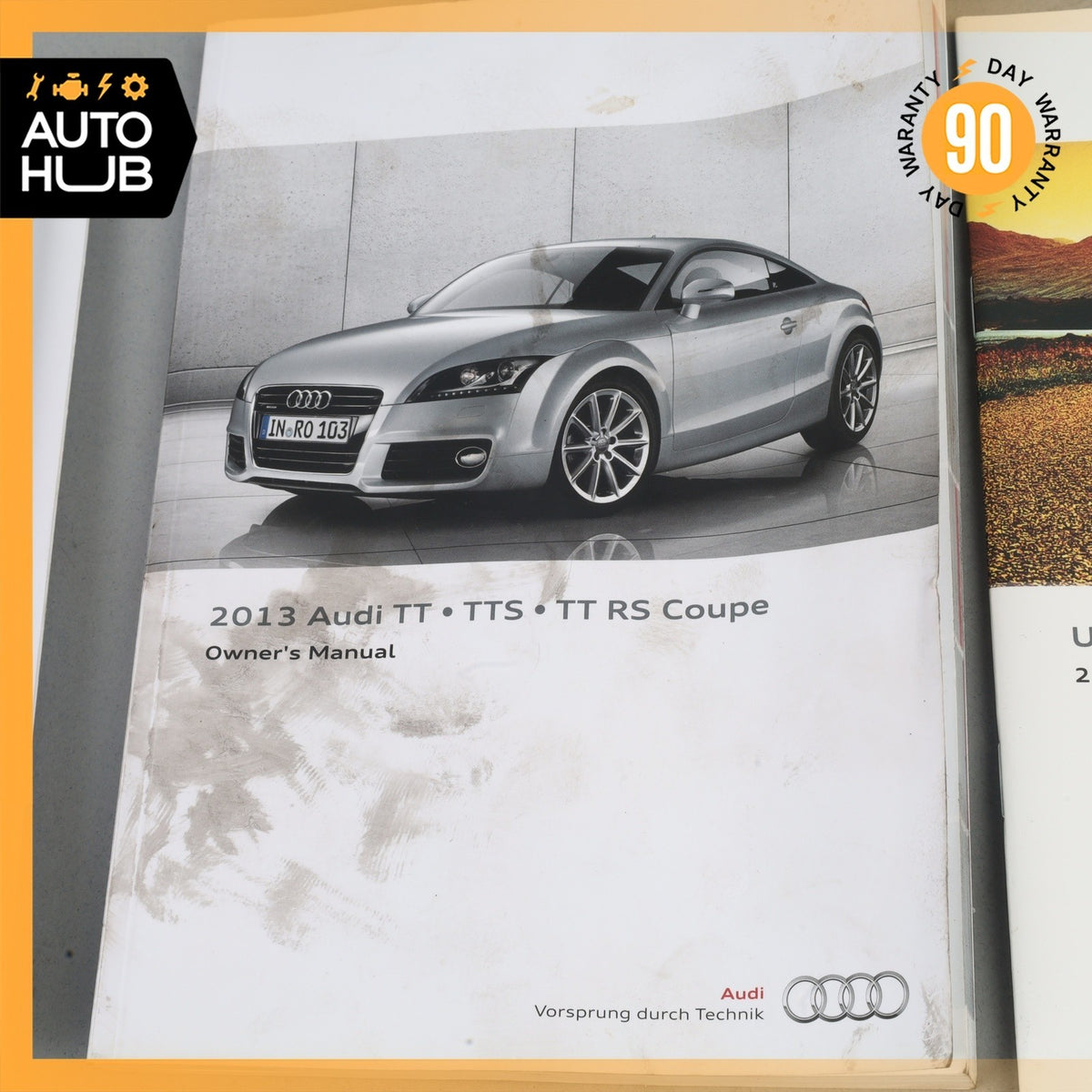 2013 Audi 8J TT Coupe Owner's Operator's Manual Book Set OEM - photo 10