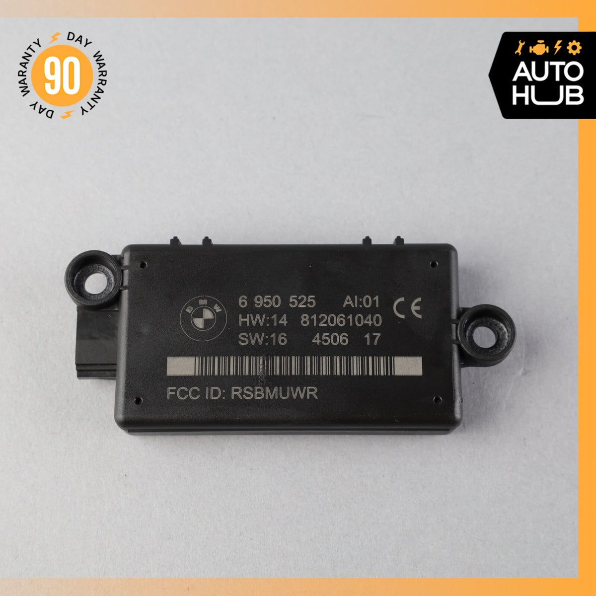 04-10 BMW E64 650i 645Ci M6 DWA Alarm System Control Module OEM 71k - photo 7