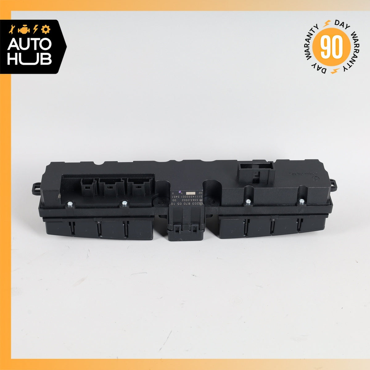 05-09 Mercedes W209 CLK350 CLK500 Center Dashboard Control Switch 2038700510 OEM - photo 6