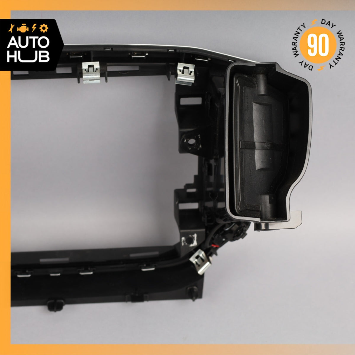 14-16 Maserati Ghibli Center Dash Air Vent Grille Screen Frame Trim Panel OEM - photo 11
