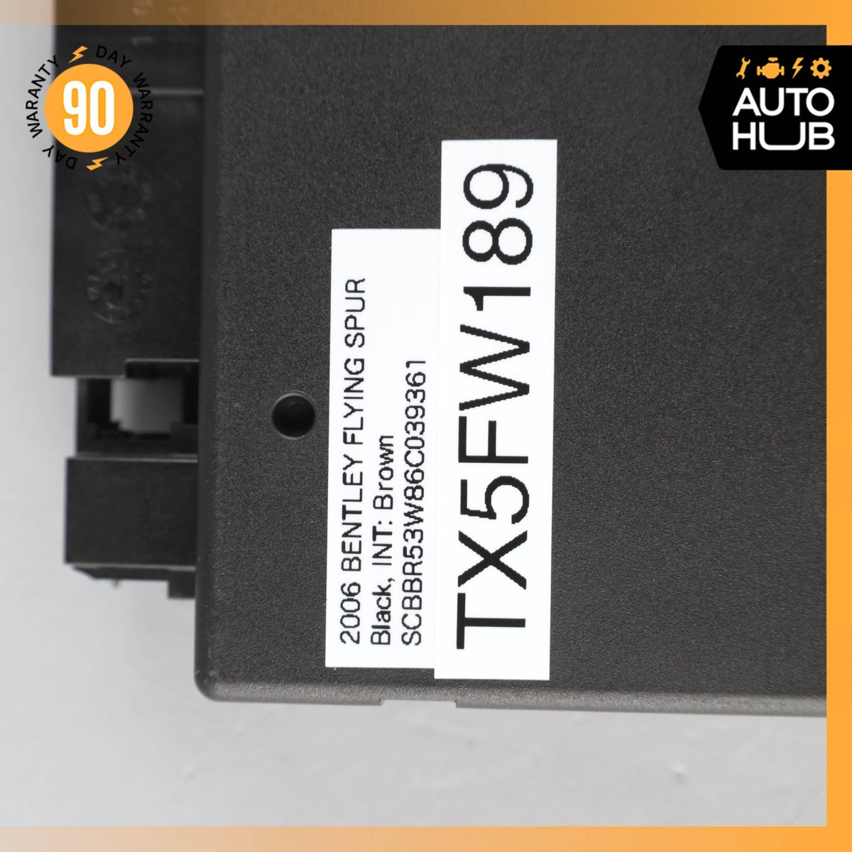 06-13 Bentley Continental Flying Spur Front Right Seat Control Module OEM 39k - photo 10