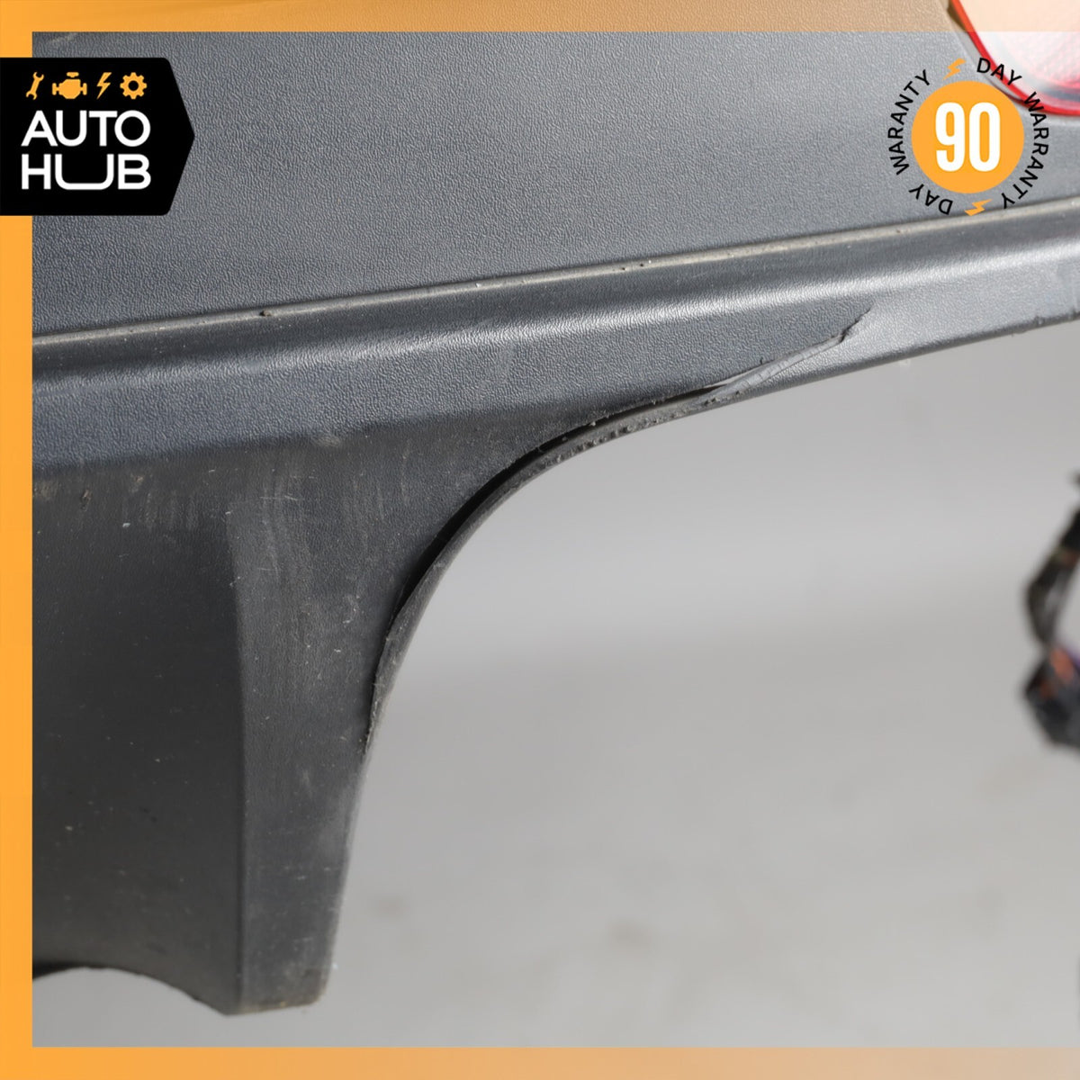 15-18 Porsche Macan S 95B Rear Bumper Cover Assembly Black OEM - photo 13