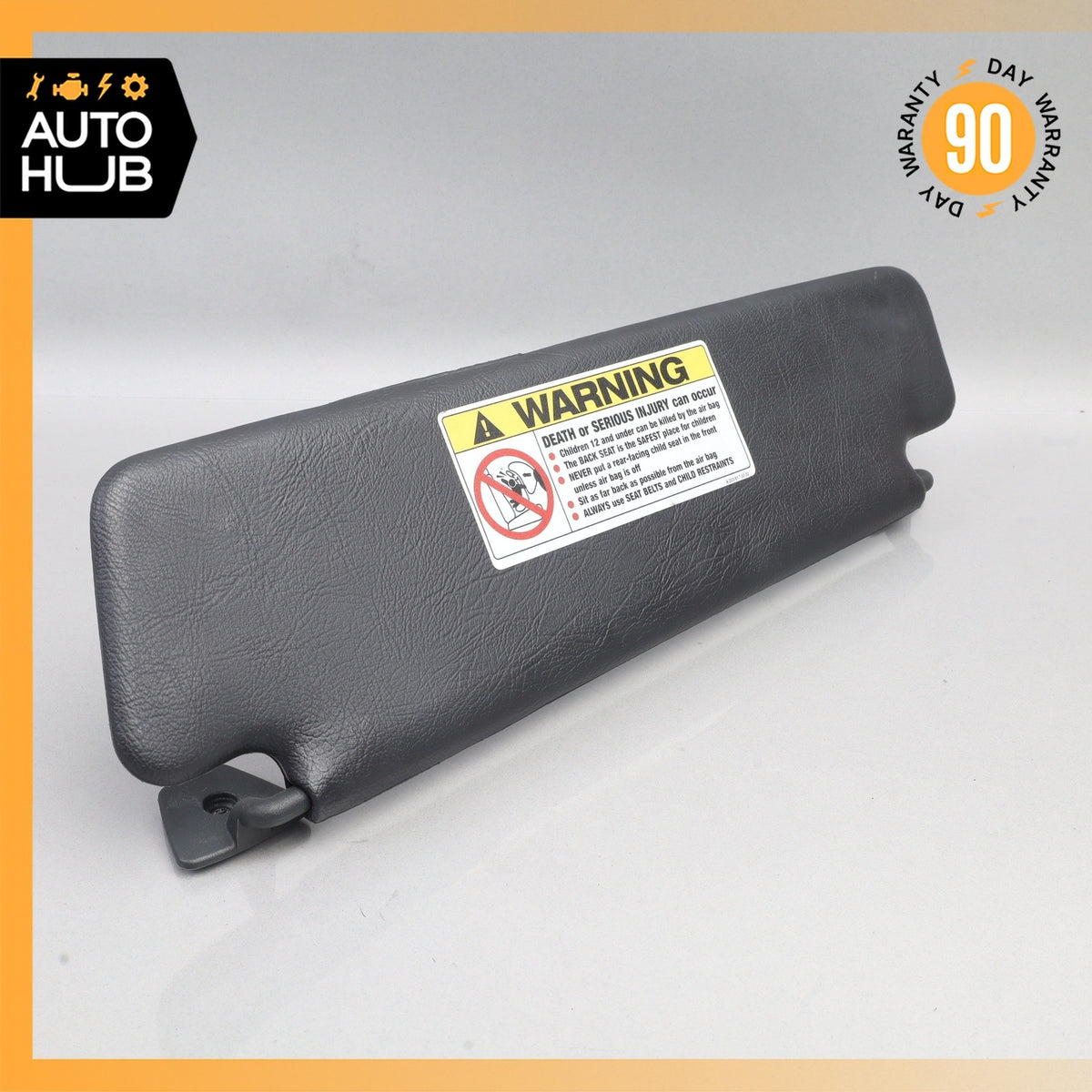 97-04 Mercedes R170 SLK230 SLK320 Right Side Sunvisor Sun Visor Black OEM - photo 9