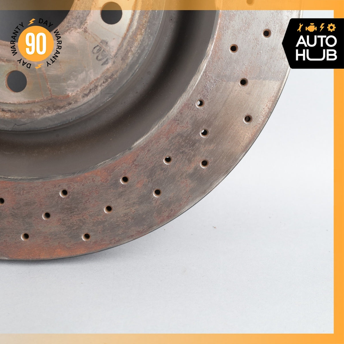 00-04 Aston Martin DB7 Front Brake Rotors Disc Left & Right Set OEM 38k - photo 10