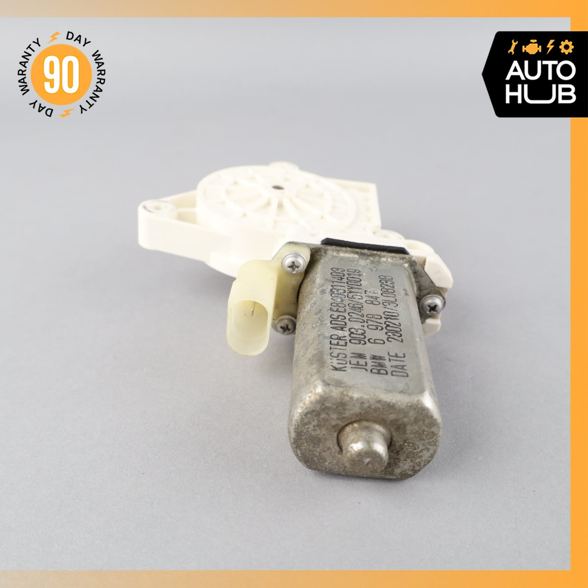 08-13 BMW E88 128i 135i Rear Left Quarter Window Regulator Motor OEM - photo 8