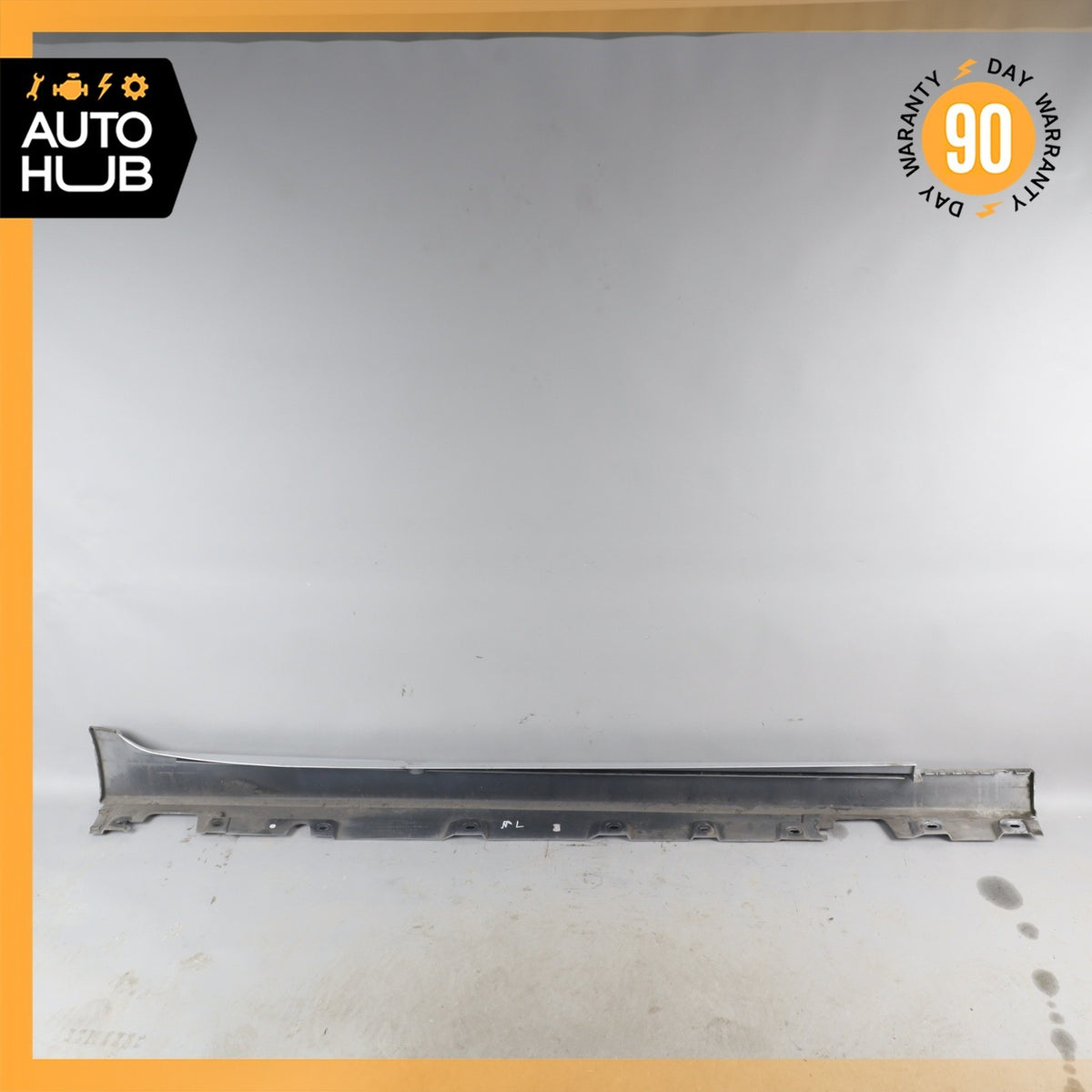 11-16 BMW F10 528i 550i Left Driver Side Rocker Panel Side Skirt Silver OEM - photo 13