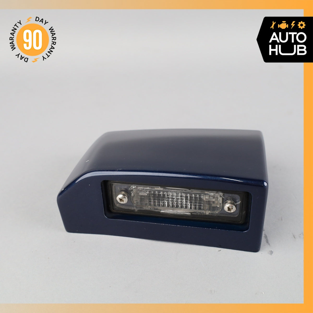 00-04 Aston Martin DB7 Vantage Left Trunk Lid License Plate Light Blue OEM - photo 1