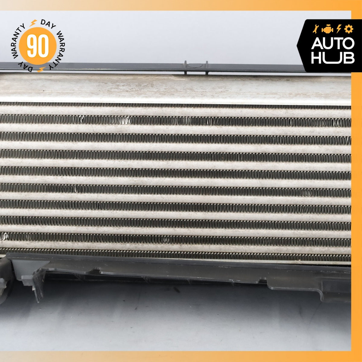 12-15 Mercedes R172 SLK250 M271 Intercooler Air Cooler Radiator w/ Air Duct OEM - photo 5