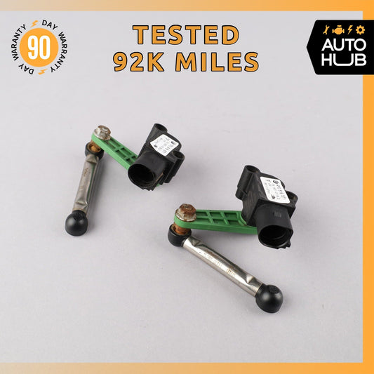 11-18 Porsche Cayenne 958 Turbo Rear Left & Right Height Level Sensor Set OEM - photo 1