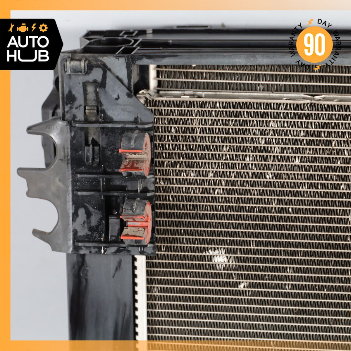 10-19 BMW F10 550i 650i Cooling Radiator A/C Condenser Oil Cooler OEM - photo 5