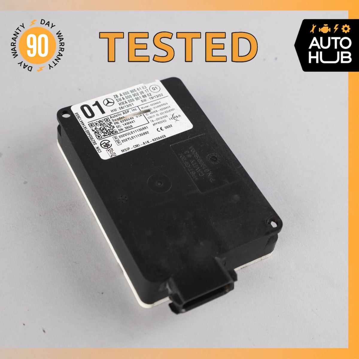 Mercedes W205 C300 Rear Bumper Blind Spot Radar Distance Sensor Module OEM - photo 1