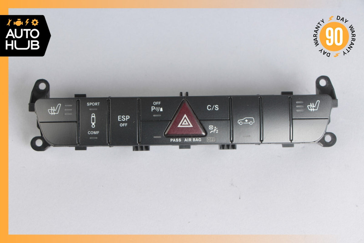 06-07 Mercedes W251 R500 Center Dashboard Hazard ESP Control Switch OEM - photo 1