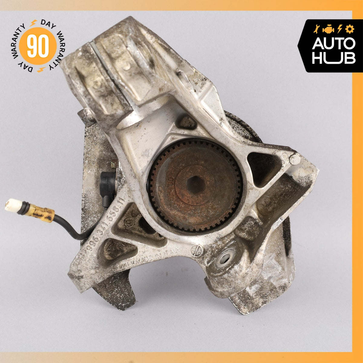 Porsche Boxster 986 Front Right Spindle Knuckle Hub 99634165811 OEM - photo 9