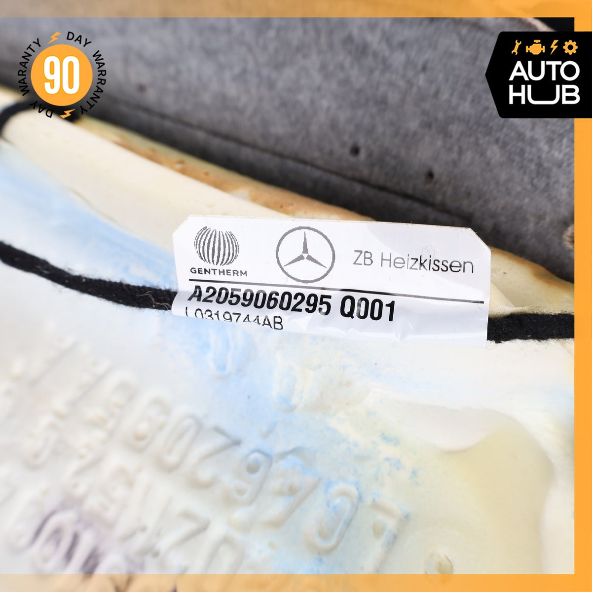 Mercedes X253 GLC300 C300 Top Upper Seat Cushion Front Right or Left Side OEM - photo 17