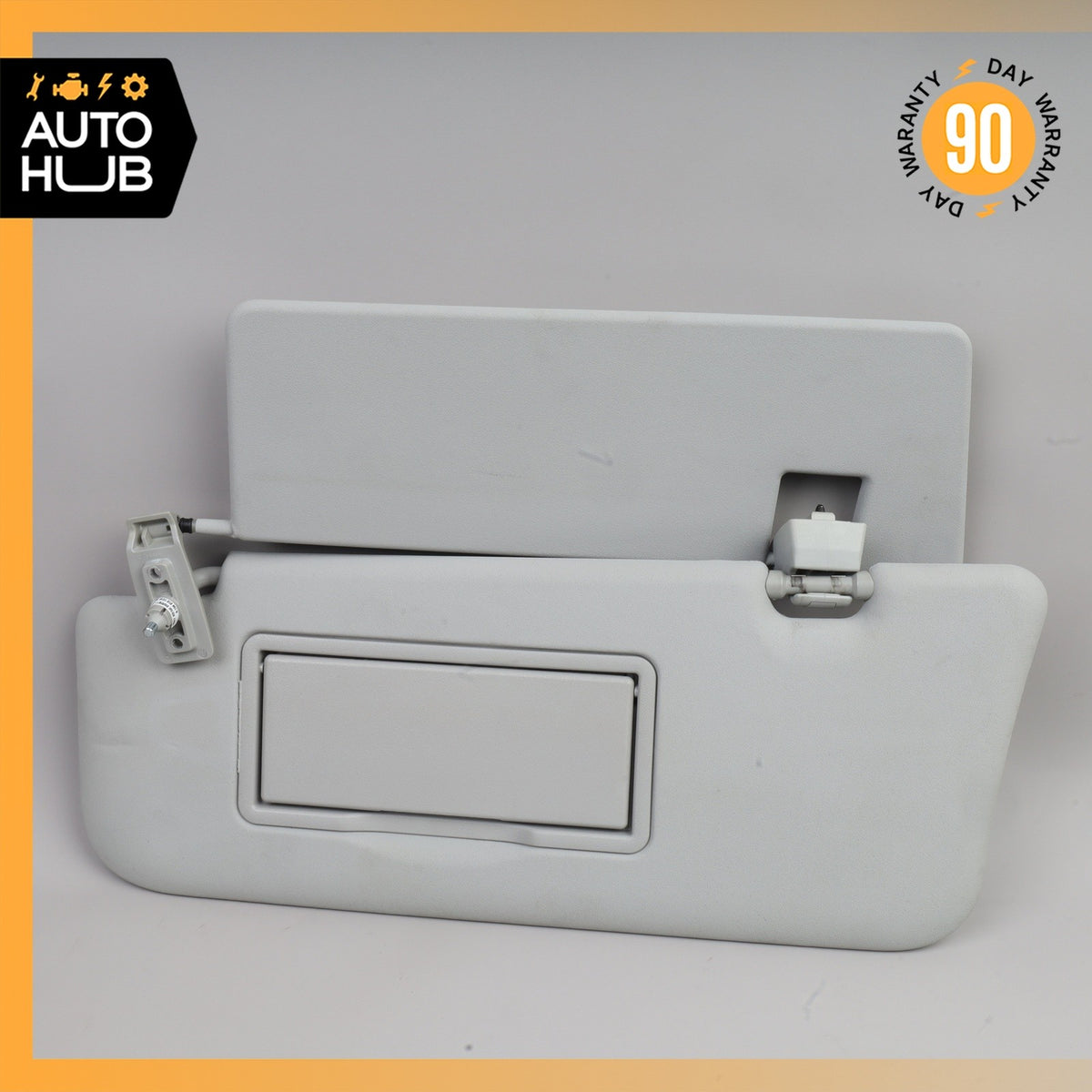 06-12 Mercedes X164 GL450 ML63 Sun Visor Sunvisor Front Left Side Gray OEM - photo 11