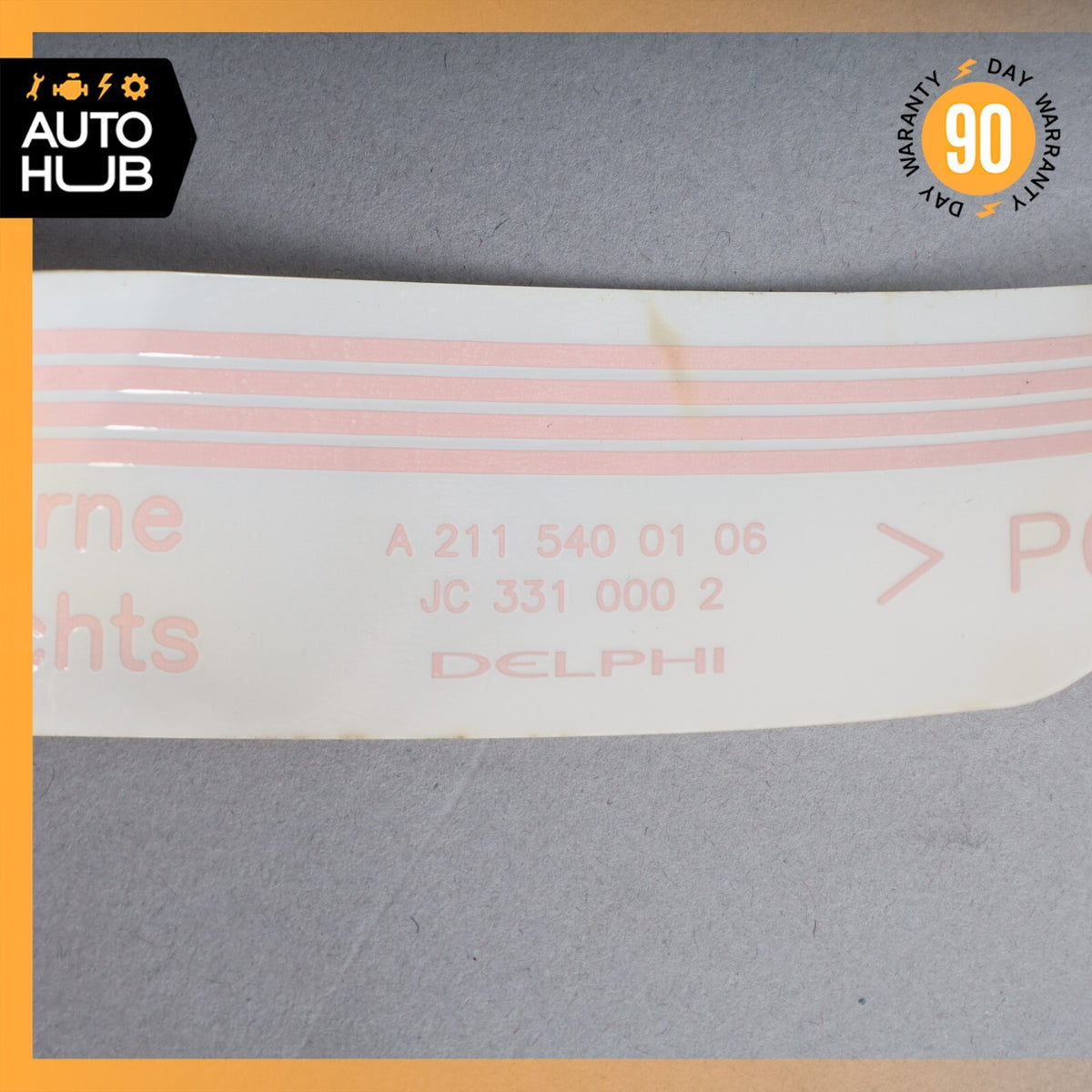 03-09 Mercedes W211 E550 E320 E500 Front Right Door Wire Harness 2115400106 OEM - photo 11