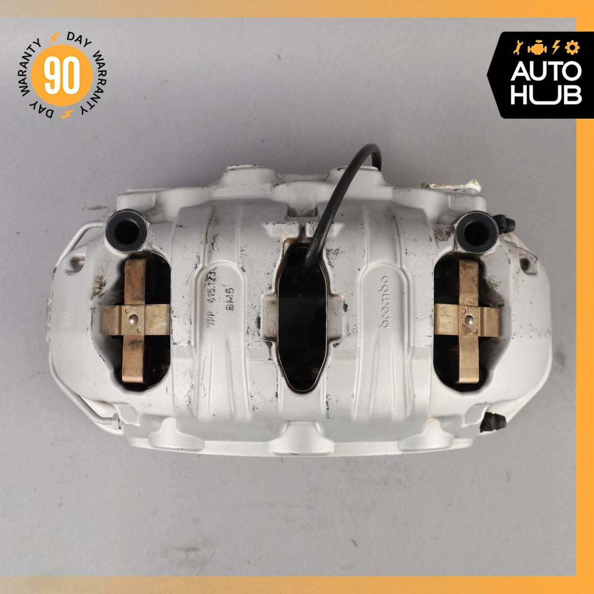 10-23 Porsche Macan Cayenne Panamera Front Brake Calipers Set 7PP615123 OEM - photo 17