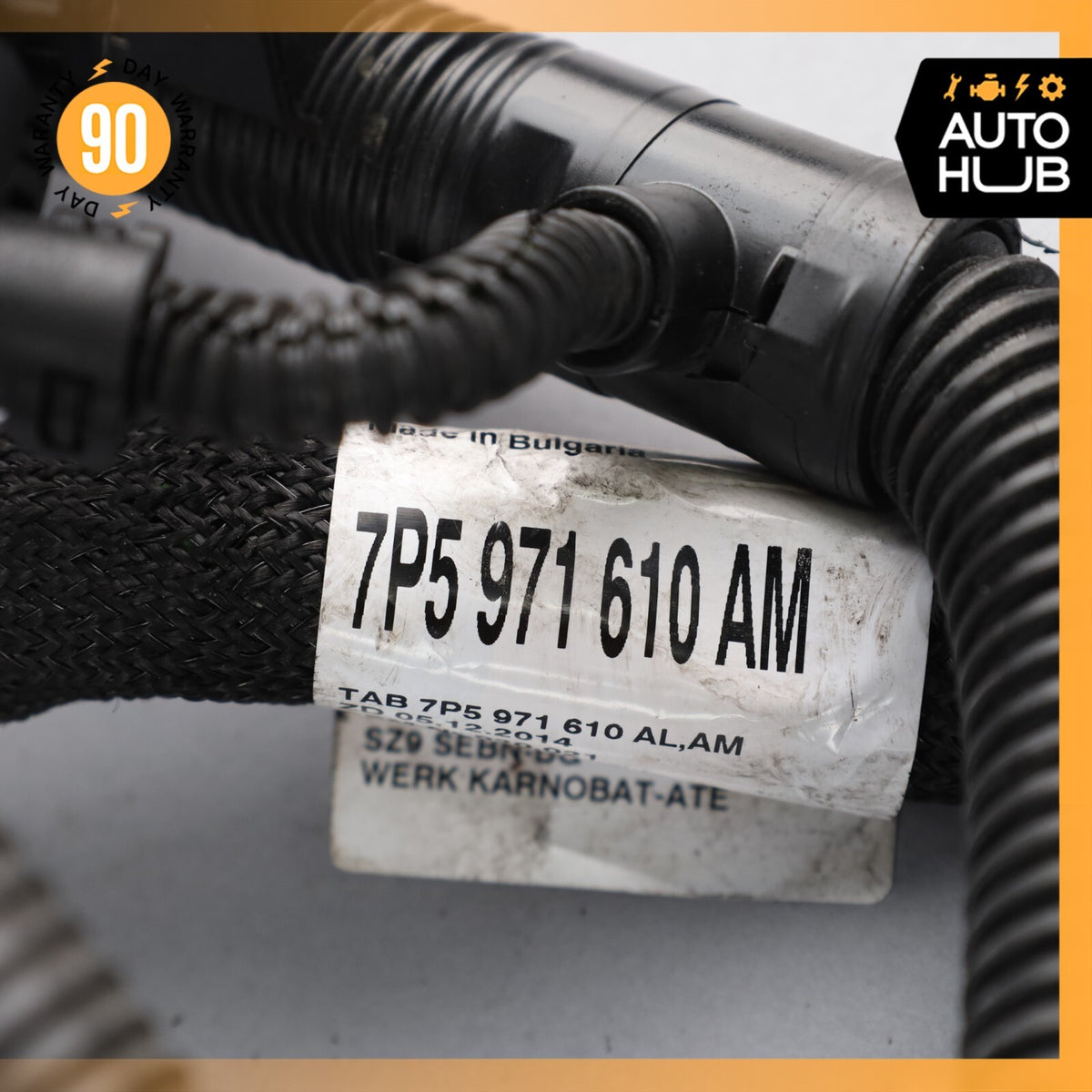 15-18 Porsche Cayenne 958 E-Hybrid Engine Motor Wire Wiring Cable Harness OEM - photo 18