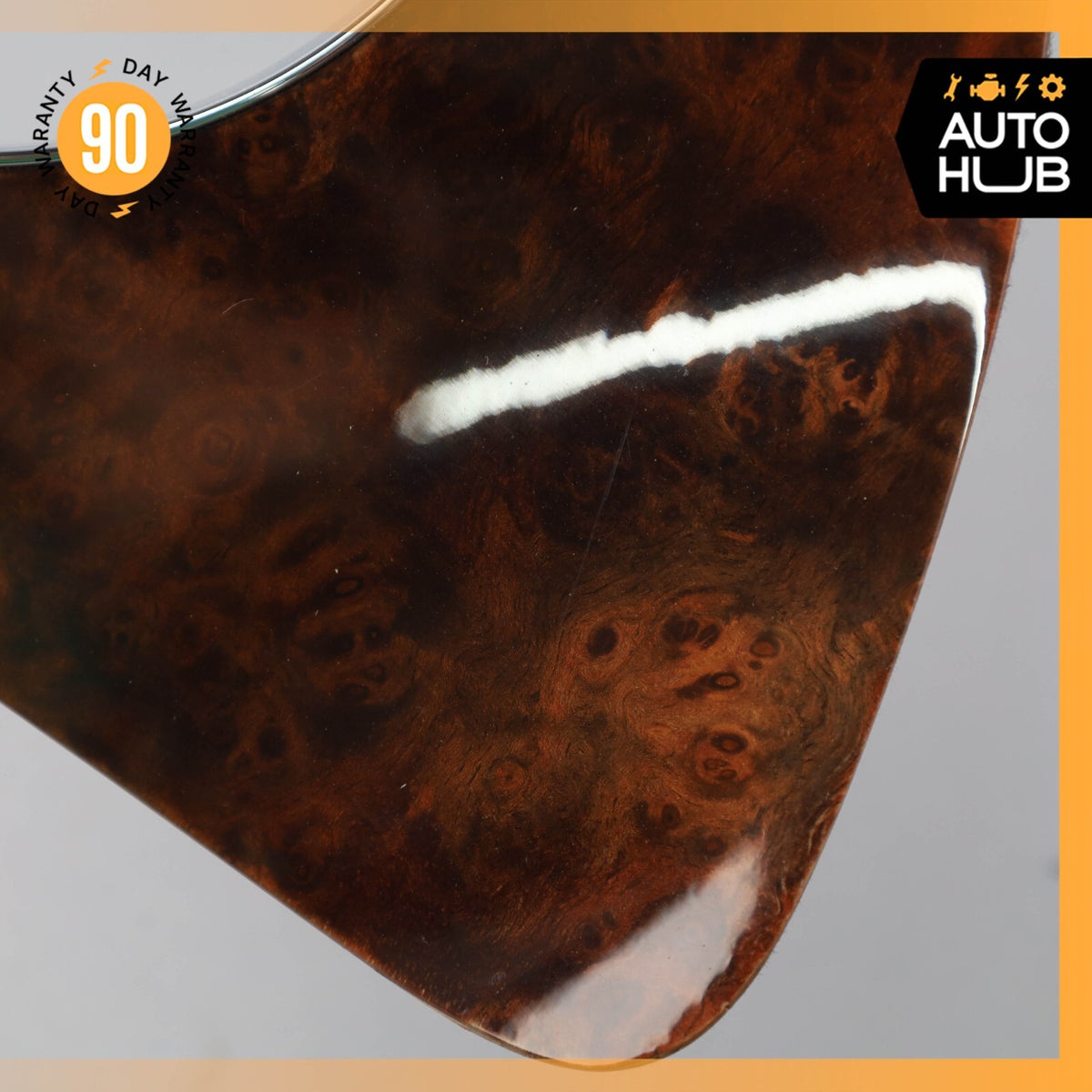 03-13 Bentley Continental GTC GT Dash Panel Speedometer Bezel Trim Wood OEM - photo 6