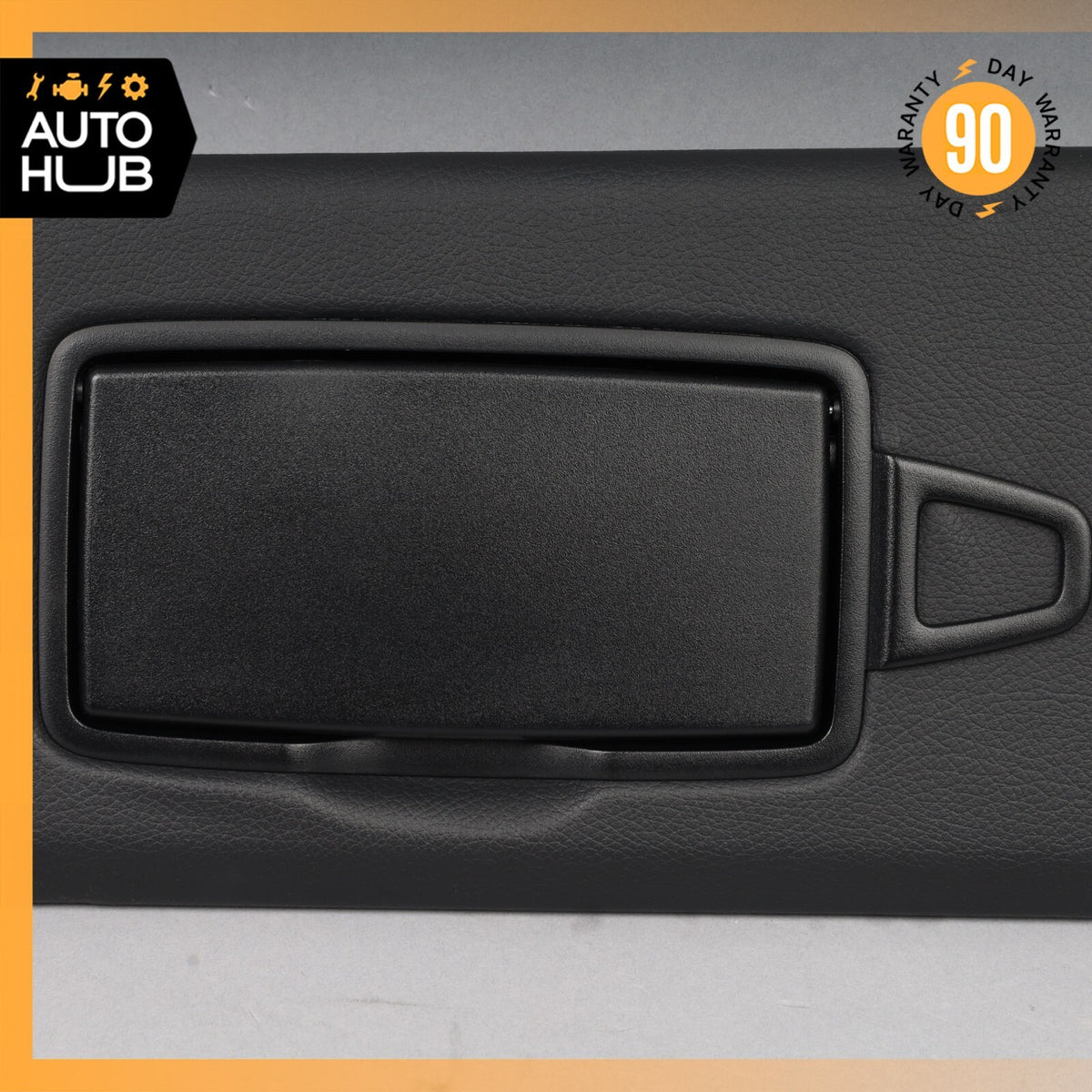 19-21 Mercedes W205 C300 Left Side Sunvisor Sun Visor Black OEM - photo 3