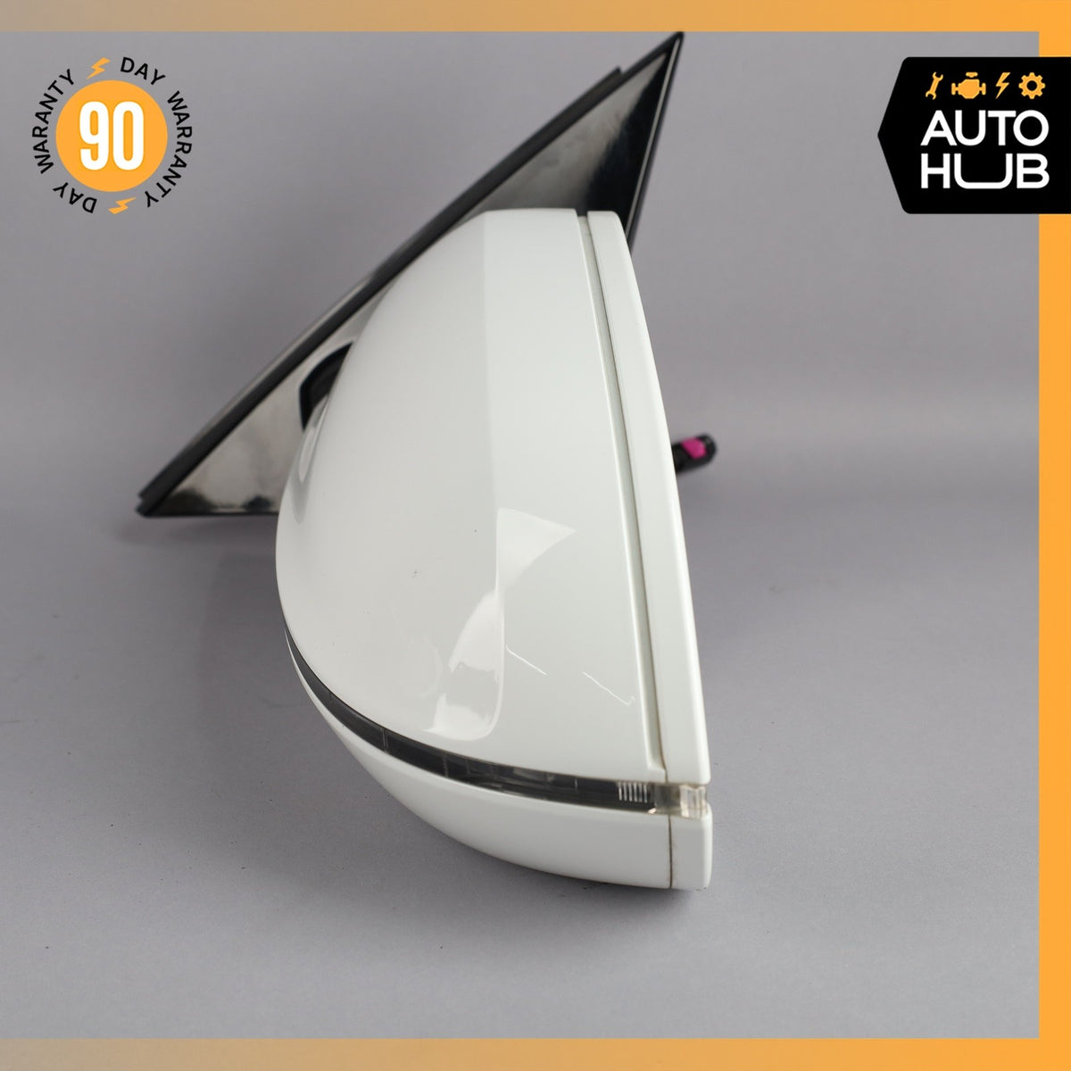 14-18 Audi D4 A8L S8 Left Side Rear View Door Mirror w/ Camera & Blind Spot OEM - photo 13