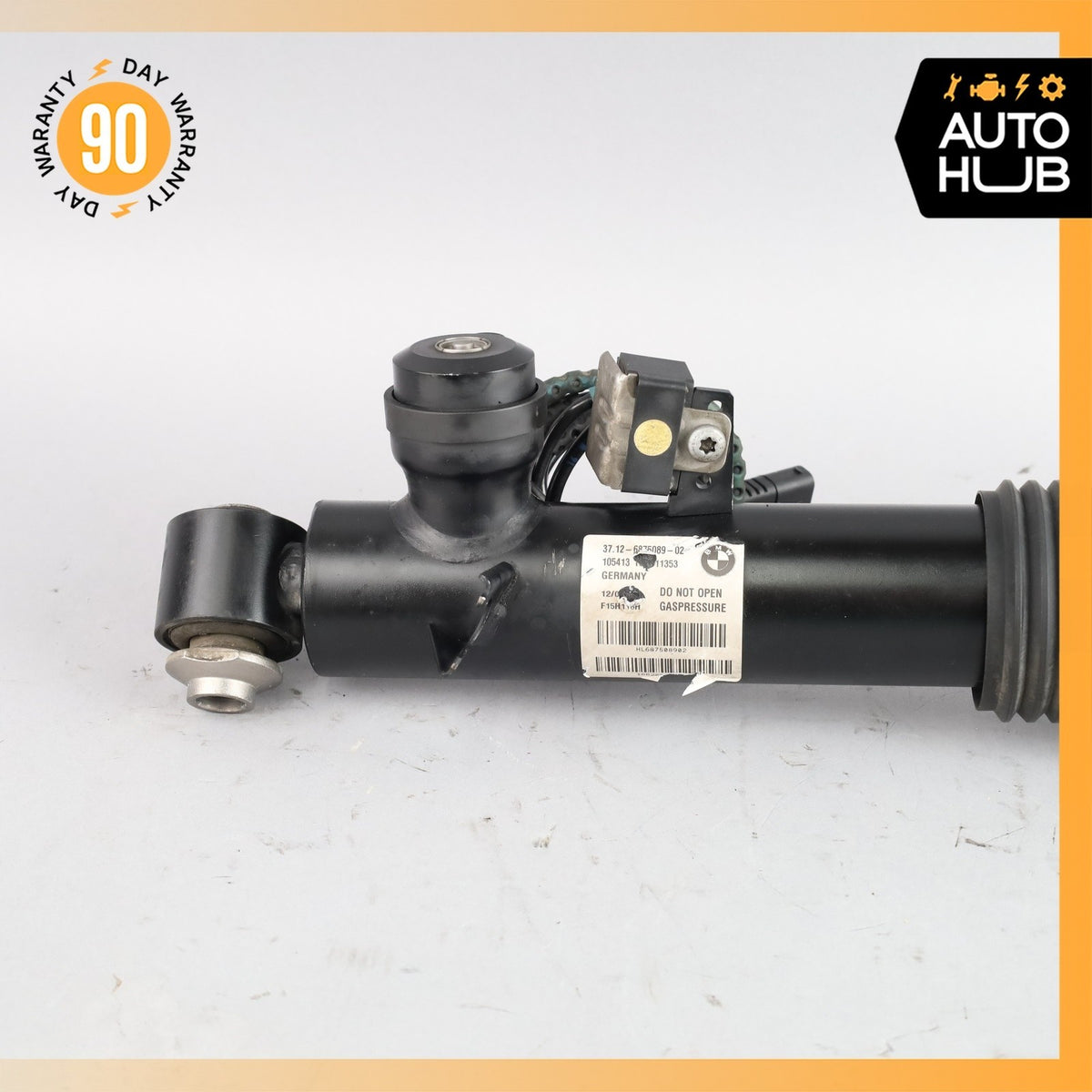 14-19 BMW F15 X5 X6 Rear Left Side VDC Shock Strut 37126875089 OEM 69k - photo 5
