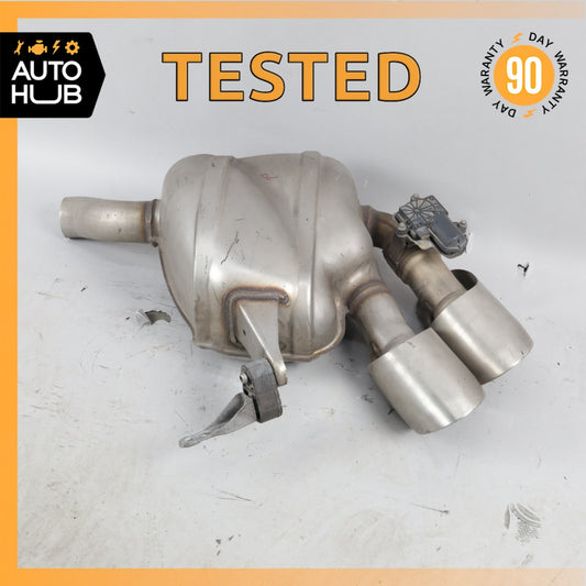 15-18 Porsche Macan 95B S Exhaust Right Side Muffler Tips 95B253612E OEM - photo 1