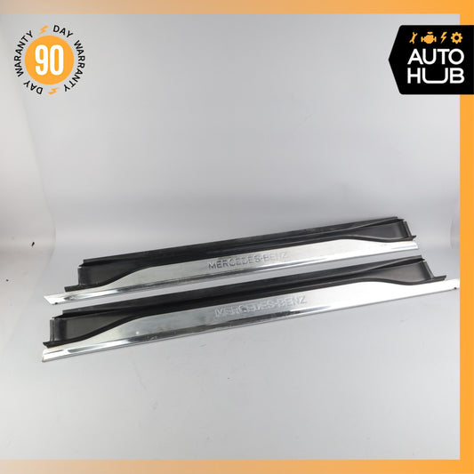 90-02 Mercedes R129 SL500 500SL Door Step Sill Panel Set of 2 Left & Right OEM - photo 1