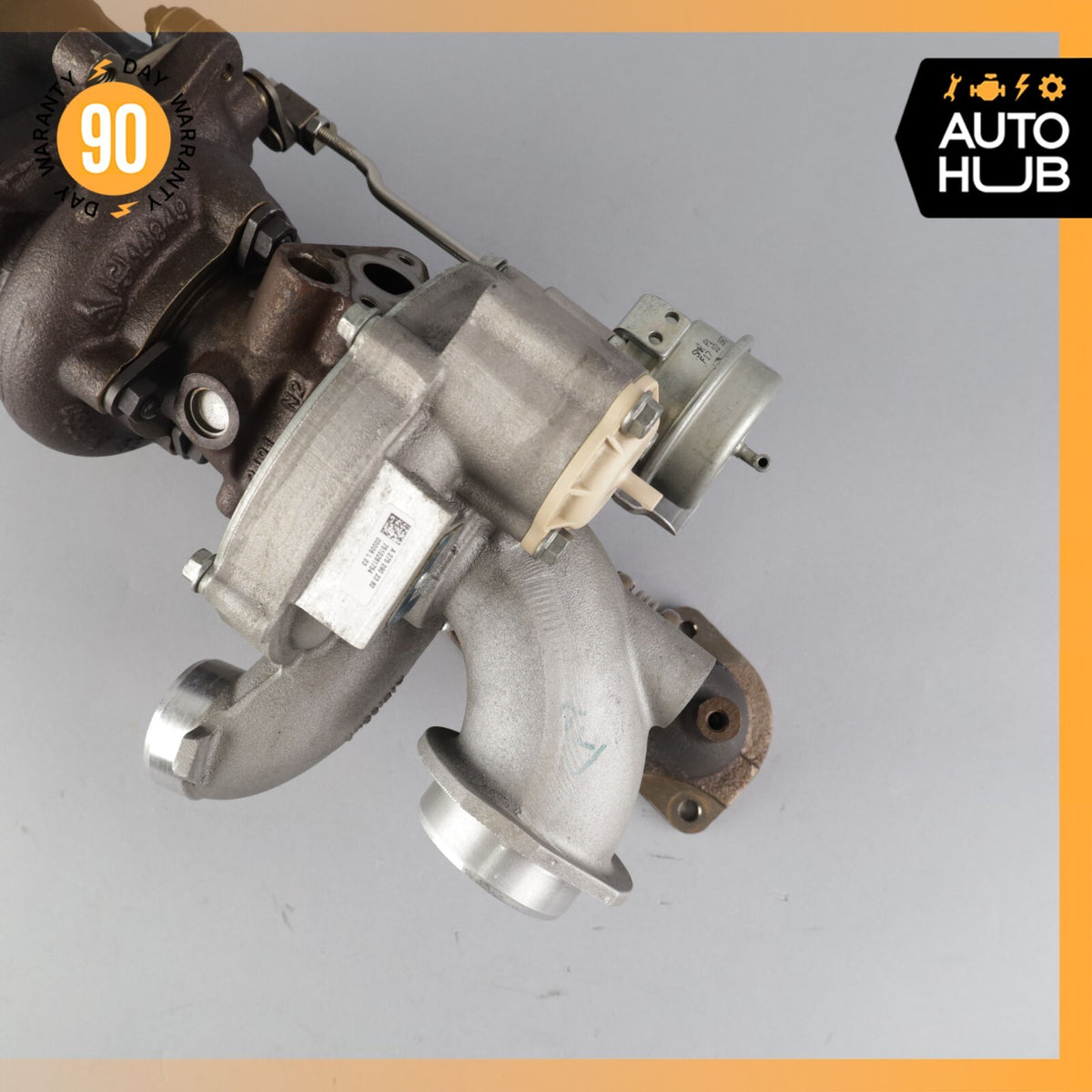07-17 Mercedes W222 Maybach S600 SL600 Turbocharger Turbo Manifold Left Side OEM - photo 5