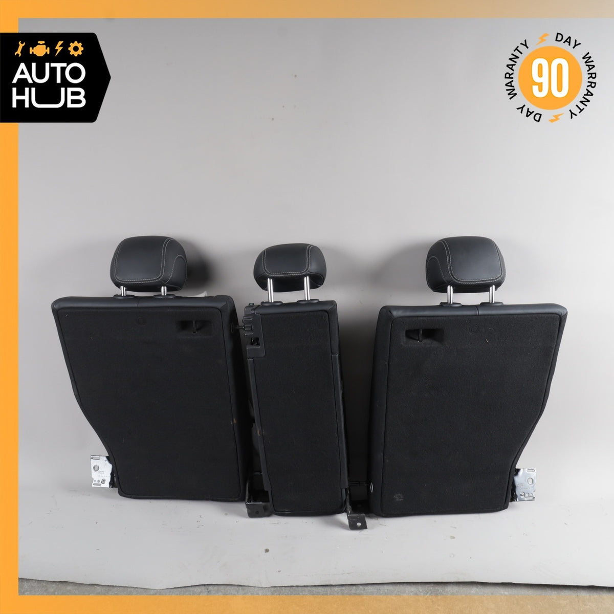 15-21 Mercedes W205 C63 AMG Sedan Rear Seat Cushion Upper Top Assembly Nappa OEM - photo 13