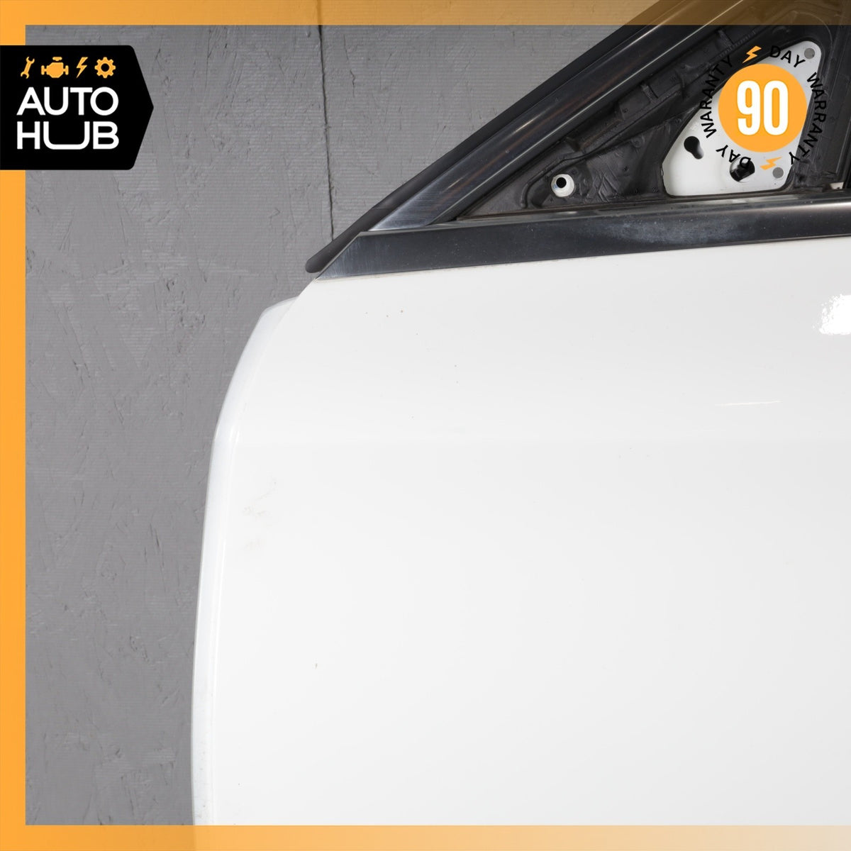 15-21 Mercedes W205 C300 C350e C400 C450 AMG Left Side Door Shell White OEM - photo 5