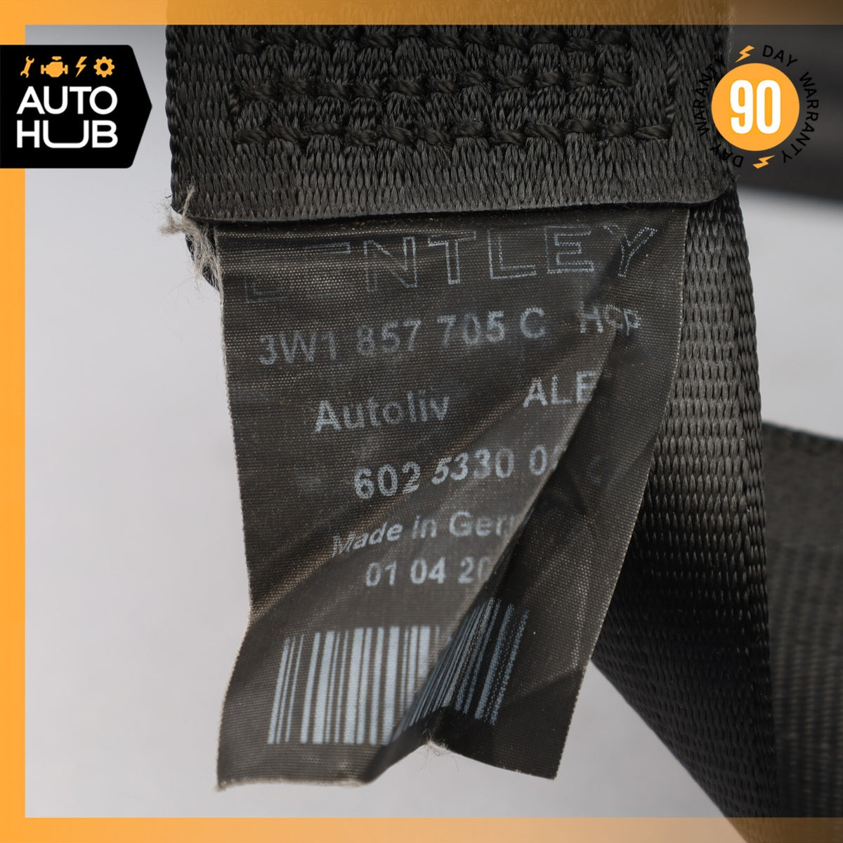 03-06 Bentley Continental GT Front Left Driver Side Seat Belt OEM 31k - photo 20