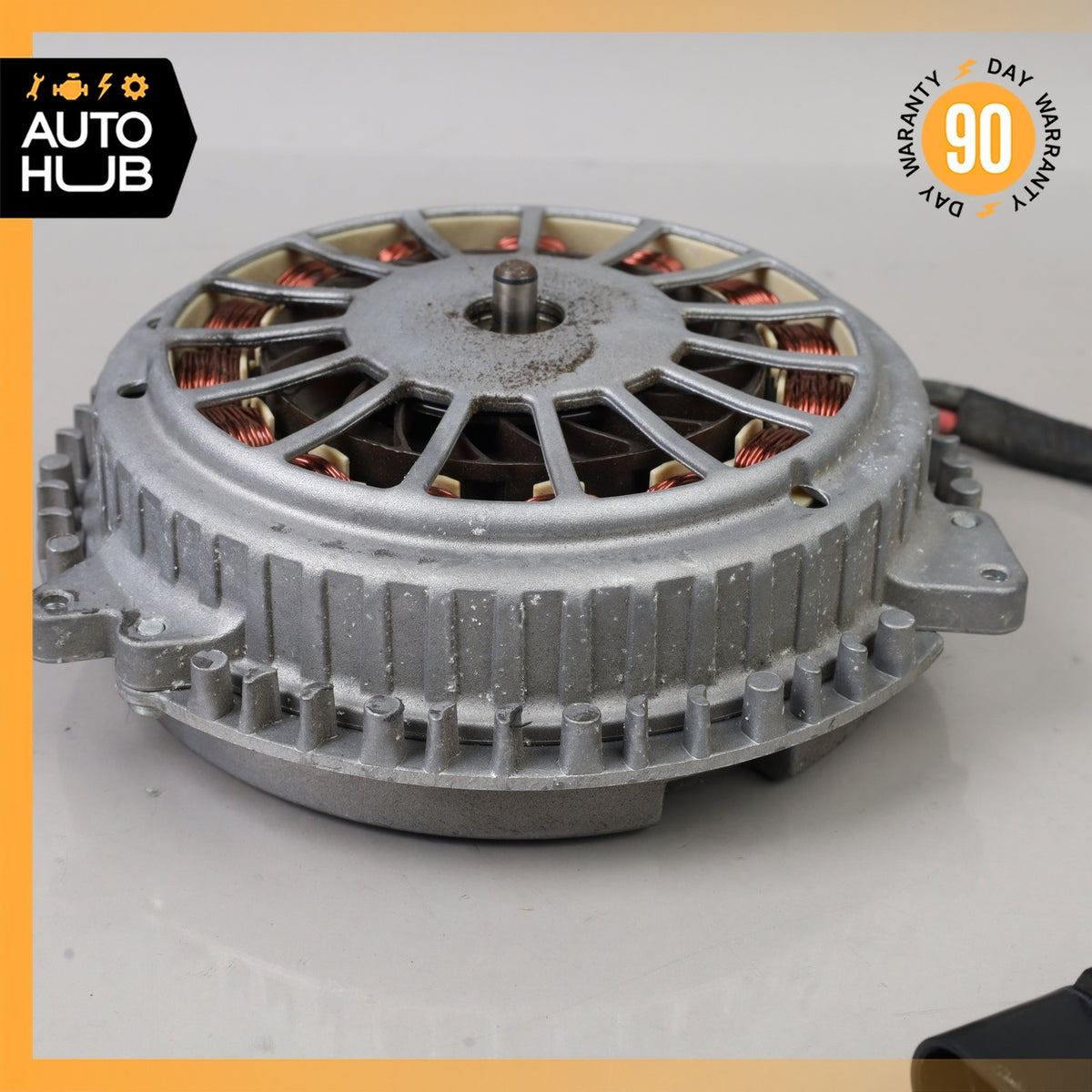 11-18 Porsche Cayenne 958 4.8L Engine Cooling Radiator Fan Motor OEM - photo 5