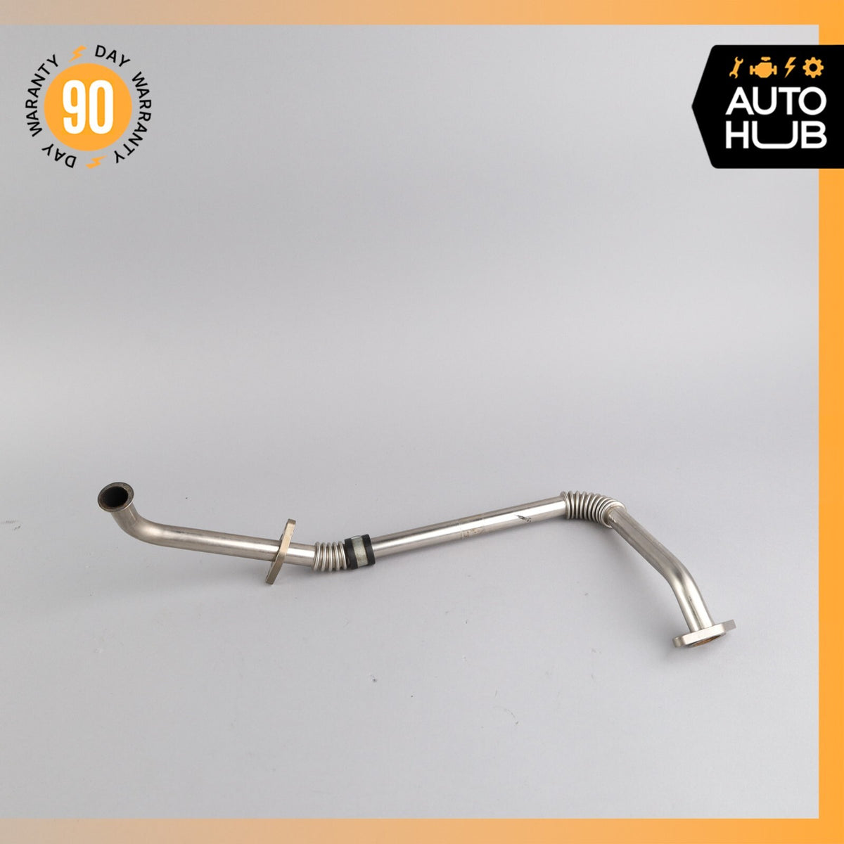 04-19 Maserati Quattroporte M139 Right Air Pump Check Valve EGR Pipe Line 74k - photo 1